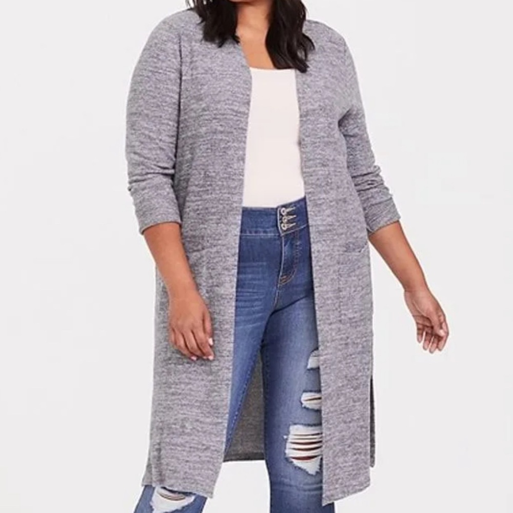 Torrid knit long cardigan
